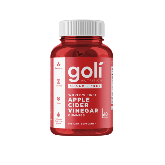 Goli® Nutrition ACV Zero Sugar Gummies – Keto-Friendly & Delicious